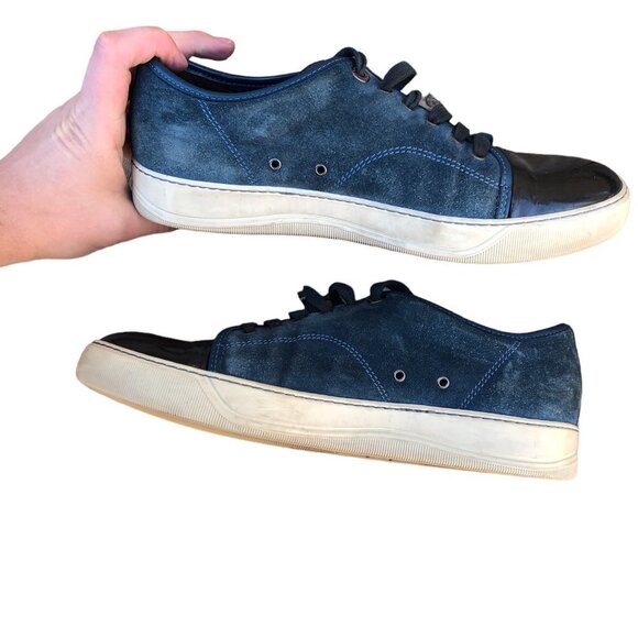 LANVIN Shoes Size 8 Blue - Picture 4 of 11